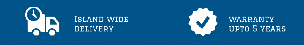 Free Delivery Warranty Banner